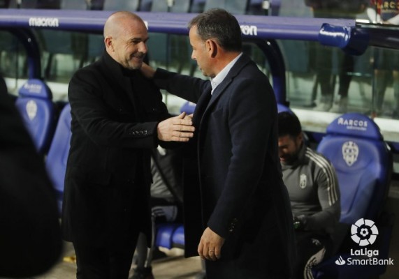 Caluroso recibimiento a Paco López en el Ciutat