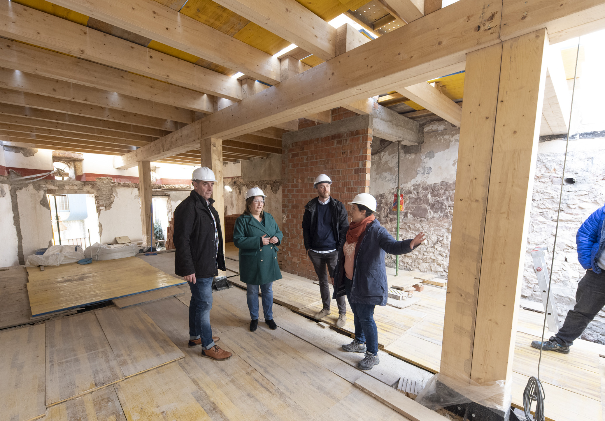 La ampliación del Macvac, más cerca: las obras de la Casa Abadía de Vilafamés finalizarán en marzo