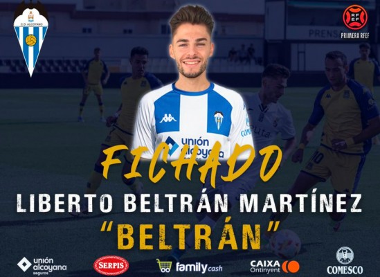Liberto Beltrán regresa al Alcoyano