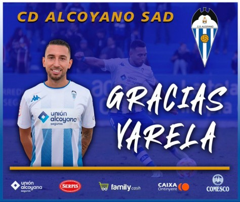 El defensa Fran Varela, tercera baja del Alcoyano en el mercado invernal
