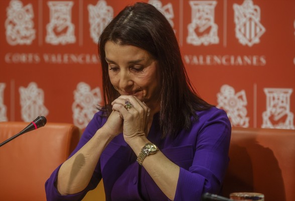 La portavoz de Ciudadanos en Les Corts dice adiós entre fuertes críticas y sin cerrar la puerta al PP  