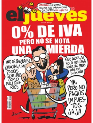 El semanario 'El Jueves' será mensual desde febrero por el aumento del coste del papel