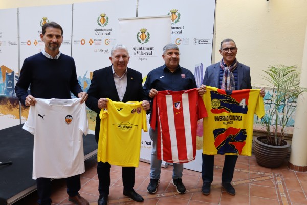 Cuatro equipos de fútbol en silla de ruedas se disputan el trofeo Ciutat de Vila-real 