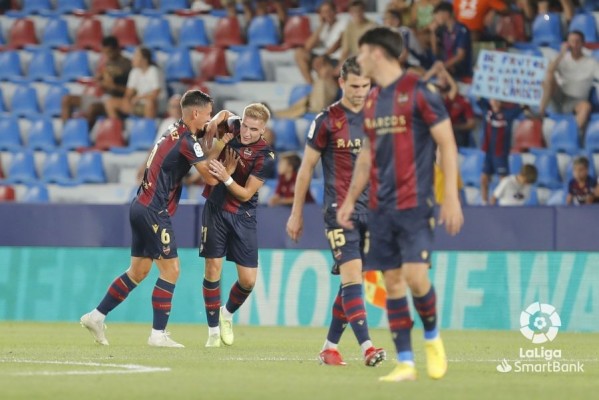 La segunda línea del Levante es de las que más aporta del campeonato