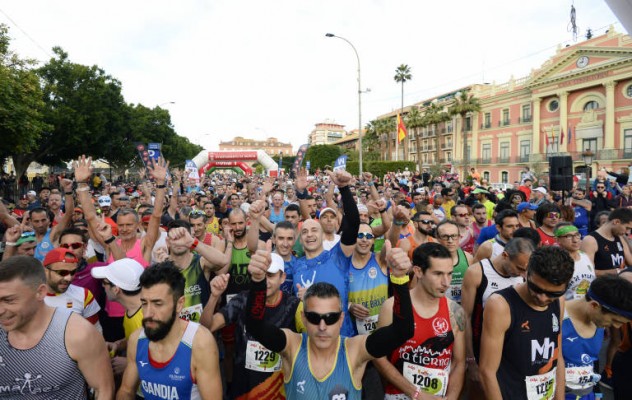 La Maratón de Murcia incluye el Nacional máster de la distancia el 5 de febrero 