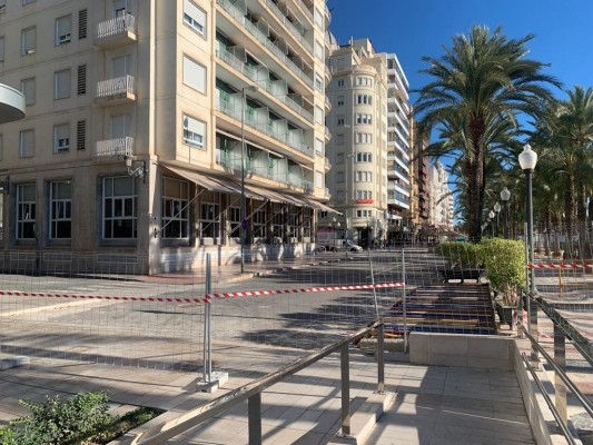 Alicante activa la reforma de la tercera fase de La Explanada que generará una nueva plaza peatonal 