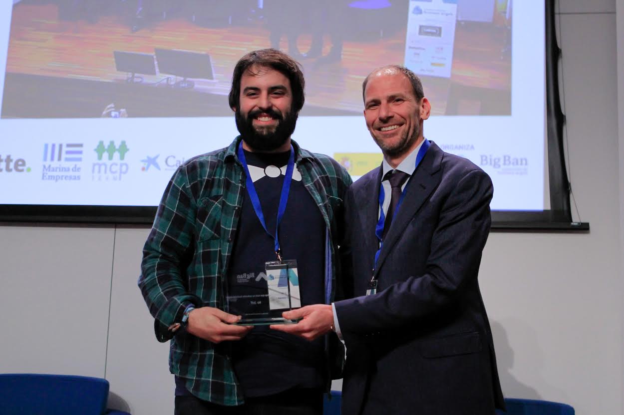 Eloi Gómez, premio a la 'startup' del año

