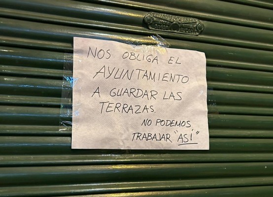 Malestar entre los hosteleros al impedir San Vicente instalar terrazas durante la Cabalgata