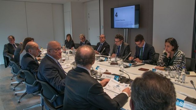 El consejo del Banco Sabadell se reúne en Londres para inaugurar su sede británica