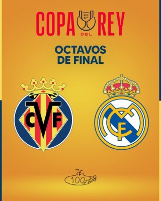 Villarreal-Real Madrid, duelo estelar de los octavos de Copa