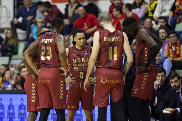 Un UCAM CB con la moral a tope visita al Bilbao, rival directo para llegar a la Copa 