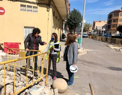 Betxí retomará en breve la mejora de la avenida Primer de Maig y mantendrá el parking hasta 2025