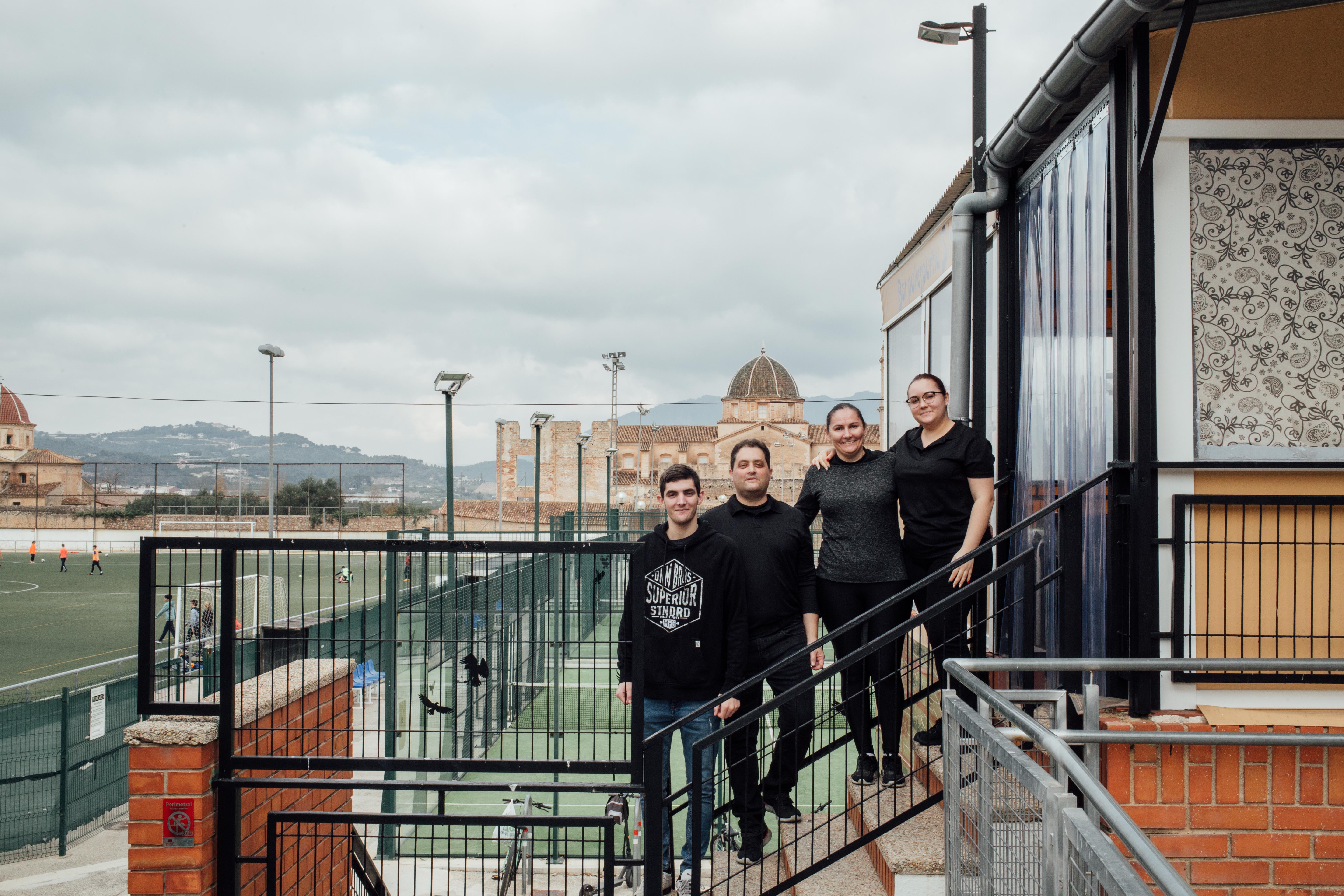 Poliesportiu de Simat, esmorzar amb les millors vistes
