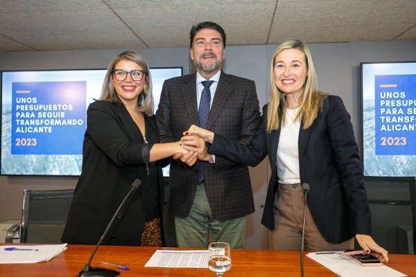 Alicante activa el Presupuesto más elevado de su historia para 2023 por 326 millones de euros