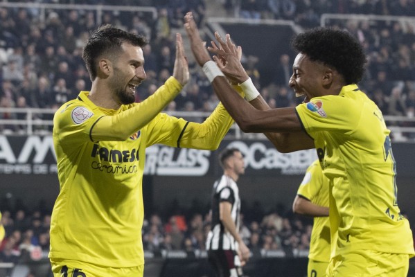 El Villarreal culmina con goleada su remontada ante el Cartagena y ya espera al siguiente rival