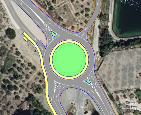 La Nucía construirá una rotonda de acceso a la Urbanización El Tossal 