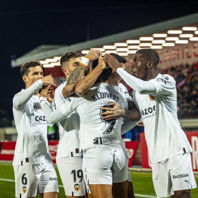 El Valencia resuelve el trámite ante La Nucía y ya está en octavos de la Copa