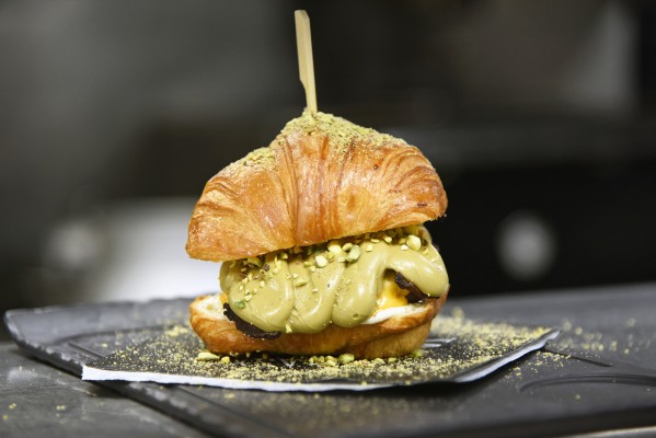 Le Pistacchio Croi Burger, de Jenkin's 