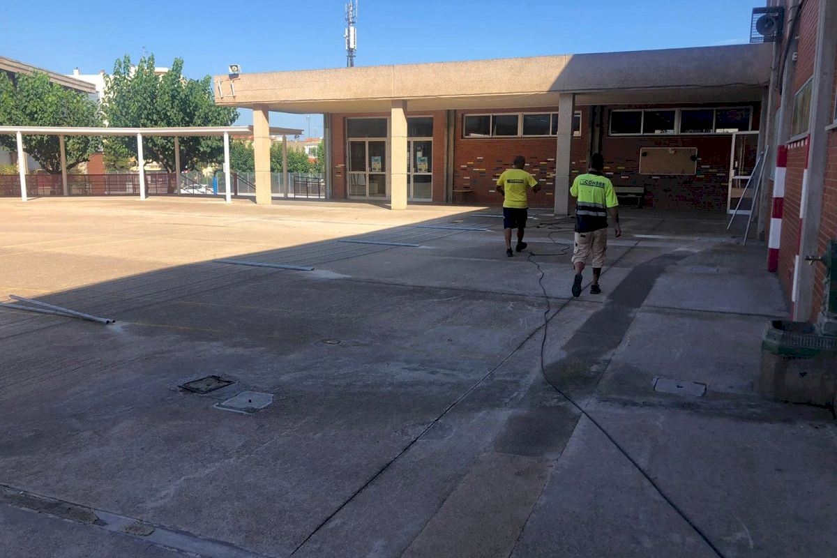 Betxí instalará placas solares en el colegio Cervantes-Dualde y ya tramita ampliar el instituto