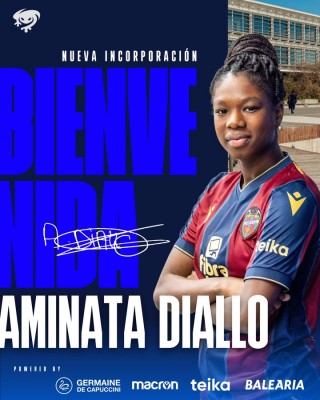 El Levante ficha a la centrocampista francesa Aminata Diallo
