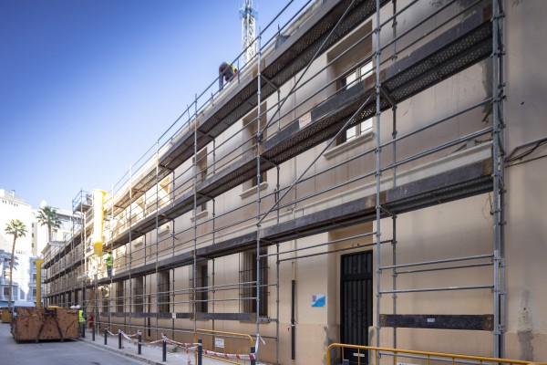 Castelló avanza con la reforma de la Cámara Agraria y espera concluir las obras antes de abril