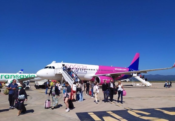 El aeropuerto de Castellón cierra 2022 con casi 150.000 viajeros, 5.000 más que su mejor año