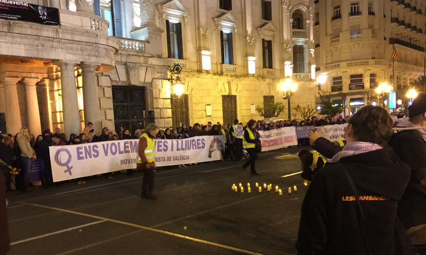 Una marcha en Valencia pone el foco en la educación para acabar con la violencia de género