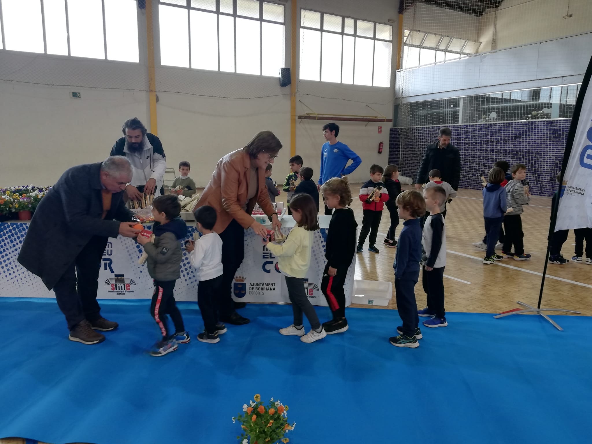 Cerca de 170 niños de Burriana participan en las Jornadas Multideportivas y de Hábitos Saludables