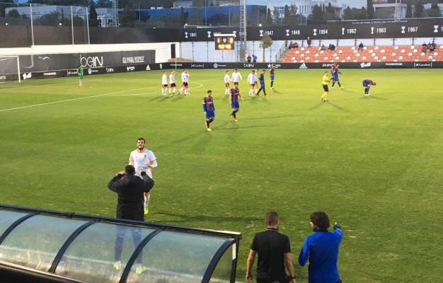 El Mestalla vence al Eldense 2-0 y se mantiene en puestos de Play Off