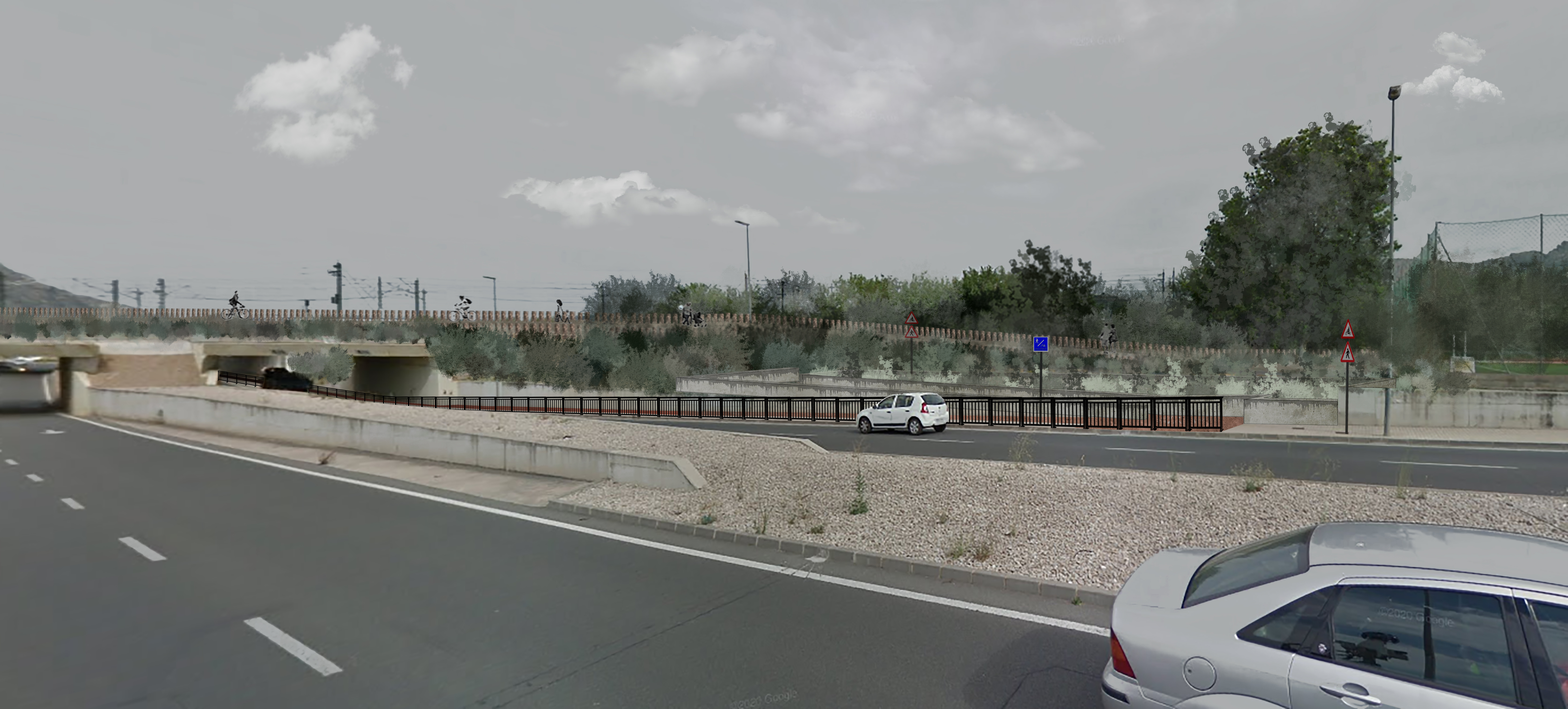 Adif autoriza la ocupación de terrenos para el inicio de obras de la vía verde Carcaixent-Xàtiva