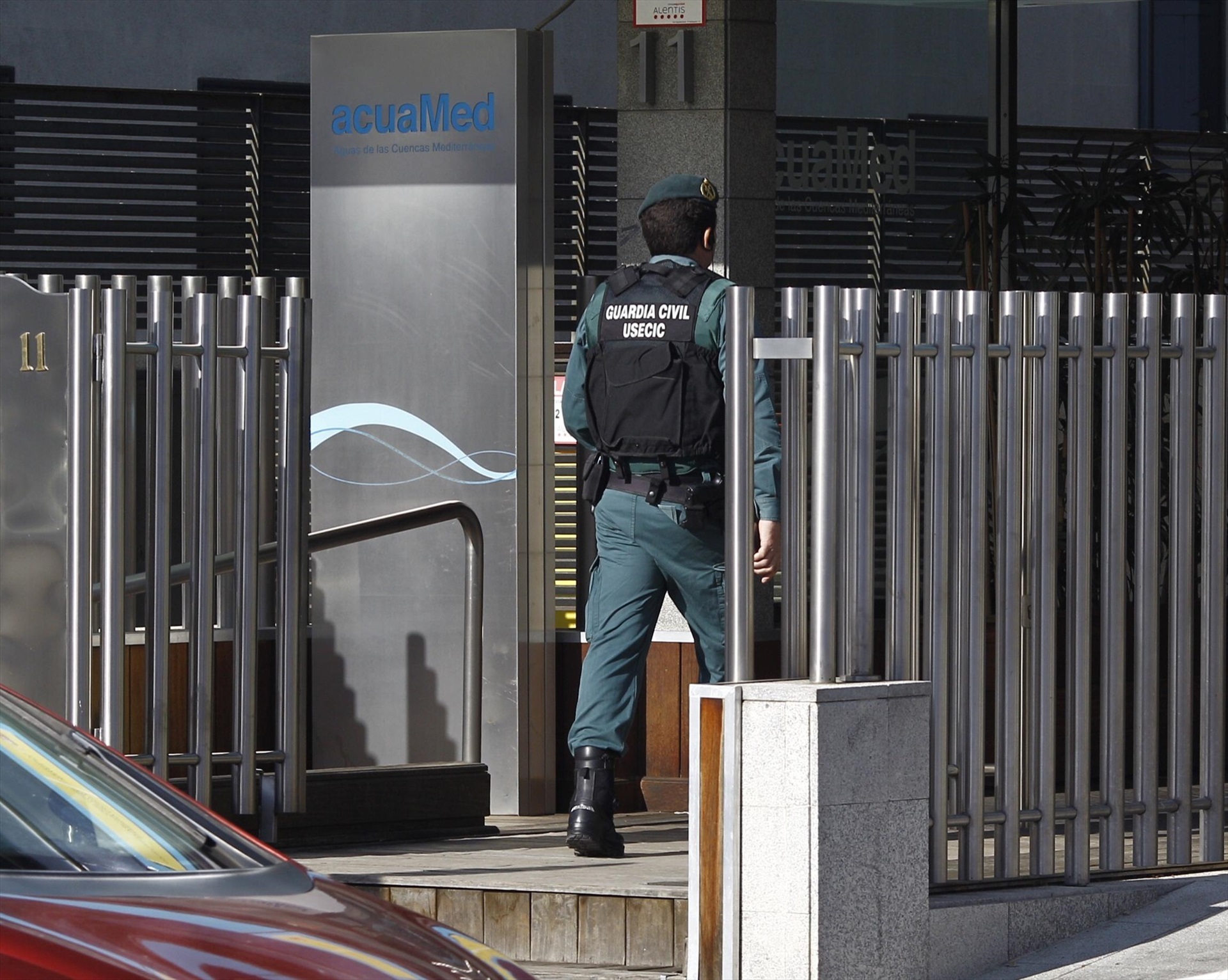 Registros de la Guardia Civil en la sede de Acuamed. Eduardo Parra / Europa Press - 