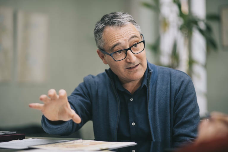 El Síndic Major de Comptes, Vicent Cucarella. Foto: KIKE TABERNER - 