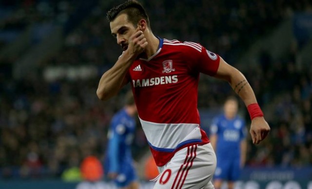 Negredo responde a la confianza de Karanka y firma un 'doblete' con el Middlesbrough