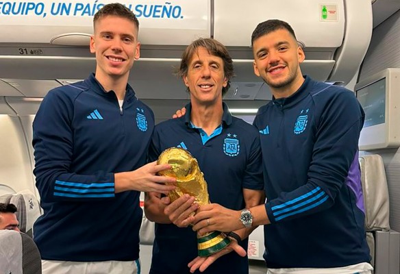 Foyth y Rulli vuelven este martes al Villarreal como campeones del mundo