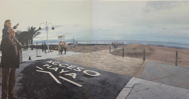 Así quedará el paseo marítimo de Arenales del Sol con la reurbanización del entorno del antiguo hotel