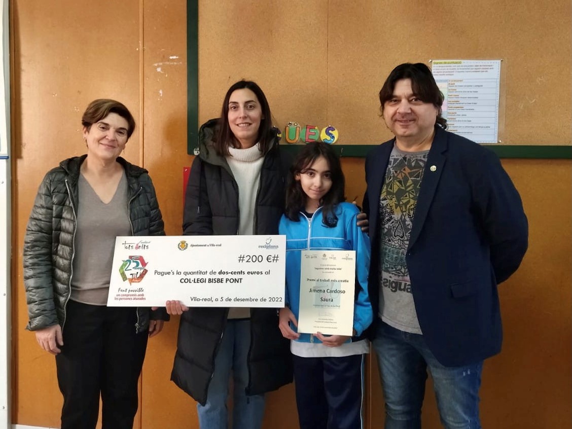 'Joguets amb molta vida', el concurso de juguetes hechos con materiales reciclados en Vila-real