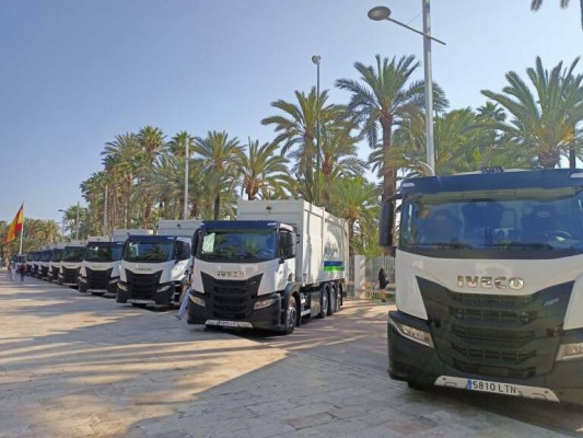 Elche refuerza la recogida de residuos para Navidad desde este fin de semana hasta el 8 de enero