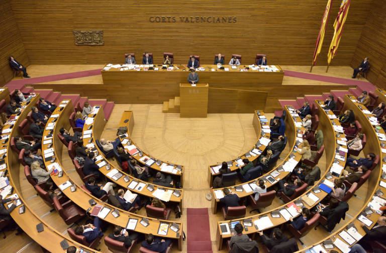 Les Corts aprueban el plan de trabajo para investigar Ciegsa con la abstención del PP