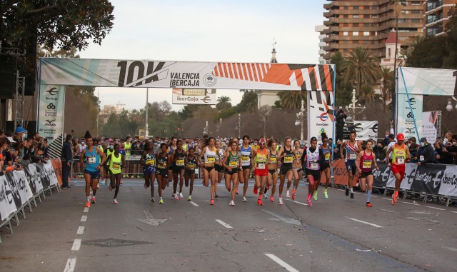 El 10K Valencia Ibercaja luchará por el récord mundial y europeo en mujeres

