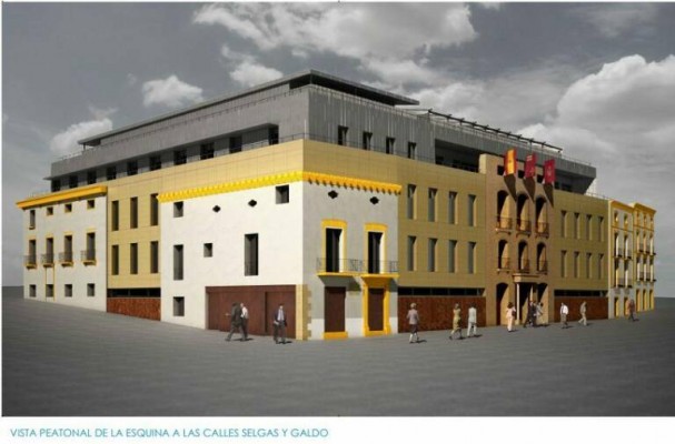 OHLA prepara el terreno para colocar la primera piedra del Palacio de la Justicia de Lorca