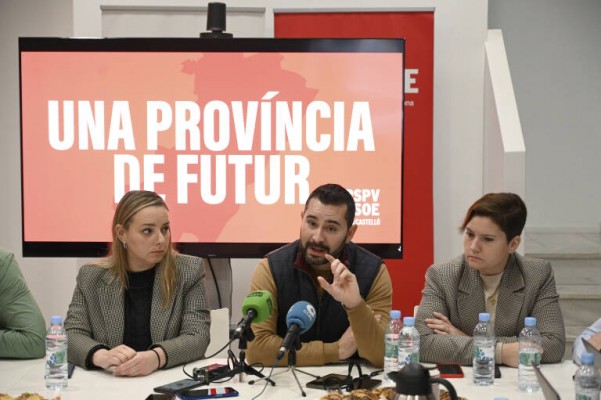El PSPV de Castellón presentará mociones en todos los municipios en apoyo del Fondo de Cooperación
