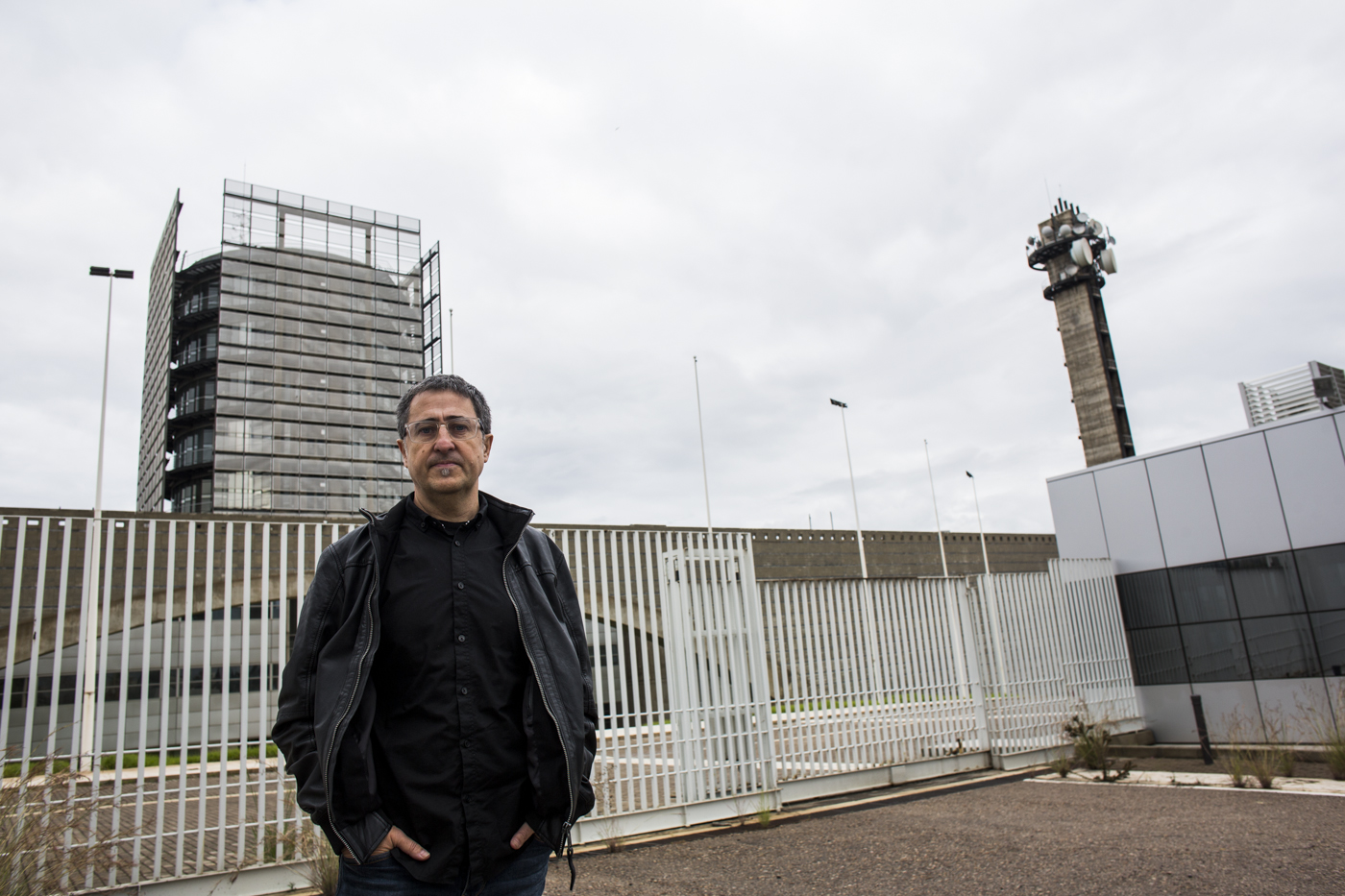 El presidente del antiguo comité de empresa de RTVV, Albert Vicent. Foto: EVA MAÑEZ - 