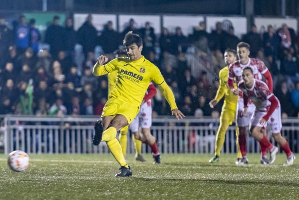  El Villarreal necesita la prórroga para doblegar a un voluntarioso y férreo Guijuelo