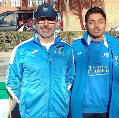 Muñoz es campeón nacional M50 de marcha en Getafe, donde Payá y López logran sendas platas