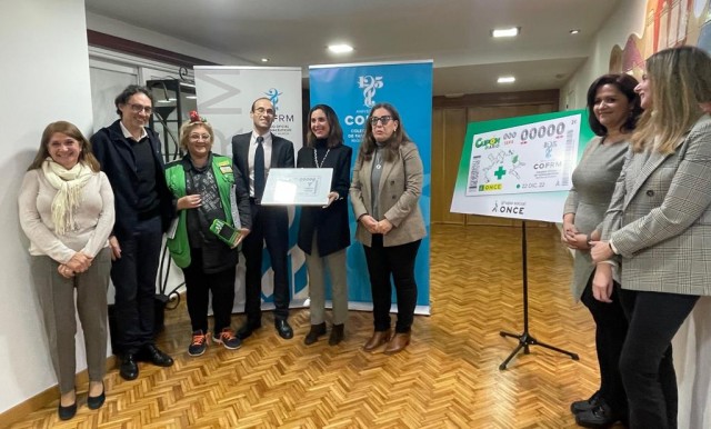 El 125 aniversario del Colegio de Farmacéuticos de la Región llega al sorteo de la Once