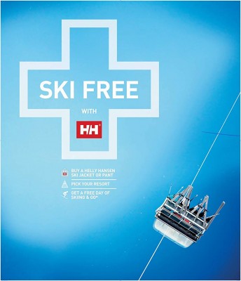Esquía gratis en una de las 50 estaciones con Helly Hansen Ski Free