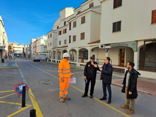 Comienzan las obras de regeneración urbana del centro de Alcossebre con un coste de 690.000 euros