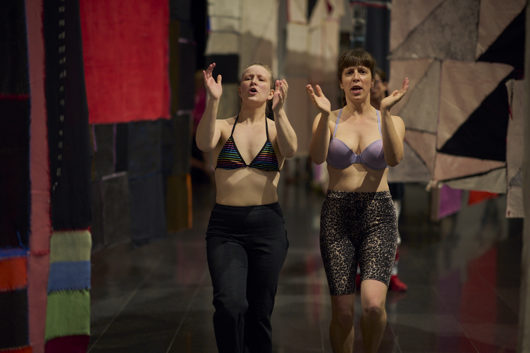 Iniciativa Sexual Femenina, performance en MACBA, 2022 (Foto: MIQUEL COLL) - 