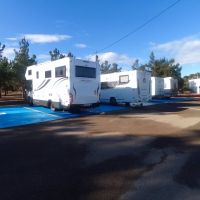 El nuevo parking para caravanas de Puerto Lumbreras llena sus plazas en el primer mes de apertura