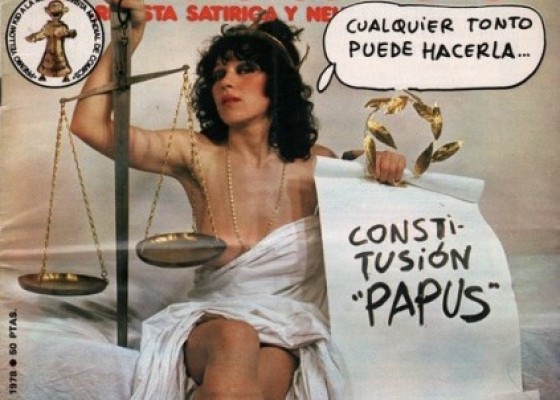 'Desatado y bien desatado', el humor gráfico durante la elaboración de la Constitución